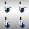 Service Caster 3 Inch 316SS Solid Poly Swivel 1-1/4 Inch Expanding Stem Caster Lock Brake, 2PK SCC-SS316TTLEX20S314-SPUS-2-S-2-114 - alternate 3